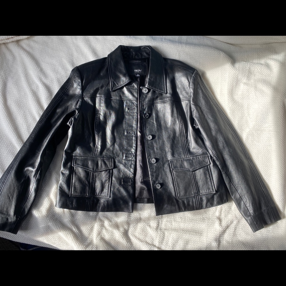 Mossimo Genuine Leather Jacket✨